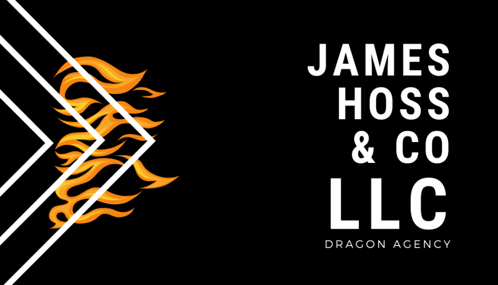 Business card for a Dragon Agency